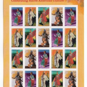 Scott #5978-5981a PowWows Native American Culture Sheet of 20 Stamps - MNH