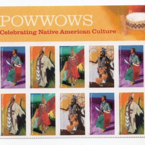 Scott #5978-5981a PowWows Native American Culture Title Block 10 Stamps - MNH
