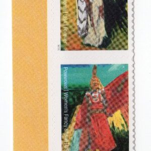 Scott #5978-5981a PowWows Native American Culture Plate Strip 4 Stamps - MNH LL