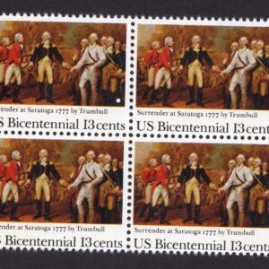 Scott #1728 Saratoga Block of 4 Stamps - MNH