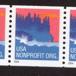 Scott #3864 (2004) Sea Coast Coil of 5 Stamps - MNH