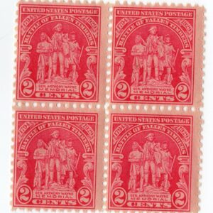 Scott #680 Battle of Fallin Timbers Block of 4 Stamps - MNH #1