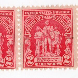 Scott #680 Battle of Fallin Timbers Pair of Stamps - MNH #1