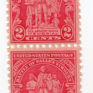 Scott #680 Battle of Fallin Timbers Pair of Stamps - MNH #3