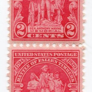 Scott #680 Battle of Fallin Timbers Pair of Stamps - MNH #9