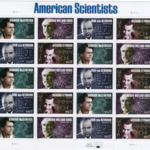 Scott #3909a (3906) American Scientists Sheet of 20 Stamps - MNH