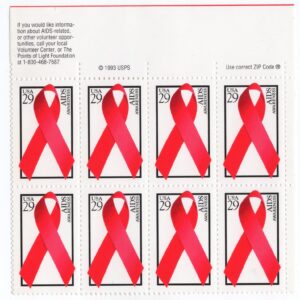 Scott #2806 AIDS Awareness (HIV) Zip Block of 20 Stamps - MNH UR