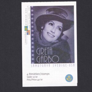 Scott #2517C Greta Garbo Plate Booklet of 4 Stamps - MNH