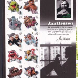 Scott #3944 Muppets (Jim Henson) Sheet of 11 Stamps - MNH