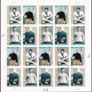 Scott #3811a Early Football Heroes Sheet of 20 Stamps - MNH