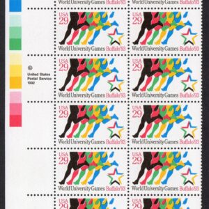 Scott #2748 29¢ World University Games Zip Block of 12 Stamps - MNH