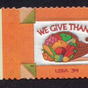 Scott #3546 We Give Thanks Single Stamp - MNH w/Price