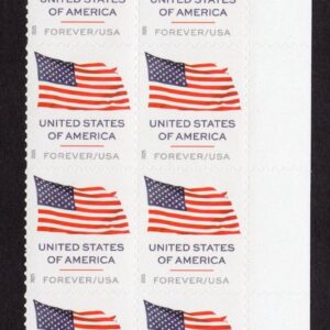 Scott #6016 Flag Plate Block of 10 Forever Stamps - MNH