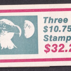 Scott #BK148 (2122a) Eagle and Moon Express Mail BOOKLET of 3 Stamps - MNH