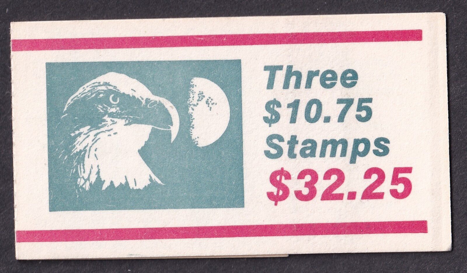 Scott #BK148 (2122a) Eagle and Moon Express Mail BOOKLET of 3 Stamps - MNH