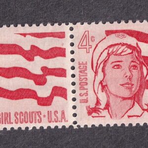 Scott #1199 Girl Scouts Pair of Stamps - MNH
