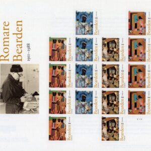 Scott #4569a Romare Bearden Sheet of 16 Forever Stamps - MNH