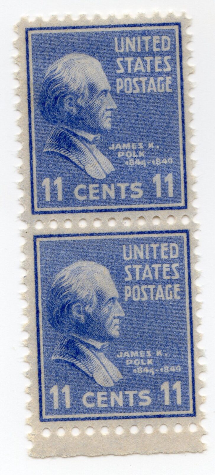 Scott #816 James K. Polk Pair of Stamps - MNH