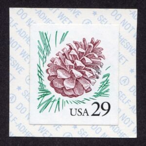 Scott #2491c Pine Cone Coil Single Stamp - MNH