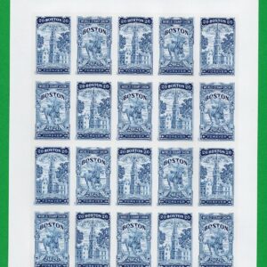 Scott #6030 Boston 2026 World Stamp Expo Sheet of 20 Forever Stamps - MNH