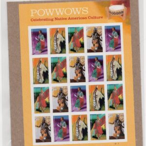 Scott #5978-5981a PowWows Native American Culture Sheet of 20 Stamps - Sealed