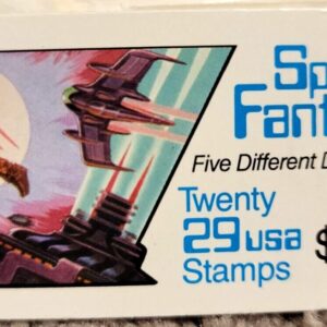 Scott #BK207 Space Fantasy Booklet of 20 stamps - Sealed