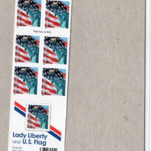 Scott #3972a Statue of Liberty & Flag Booklet of 20 Stamps - Sealed