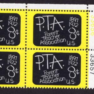 Scott #1463 PTA Plate Block of 4 Stamps - MNH UR