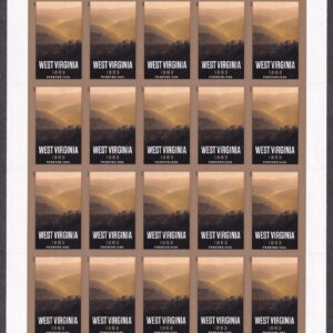 Scott #4790 West Virginia "Mountain Mama" Sheet of 20 Forever Stamps - MNH