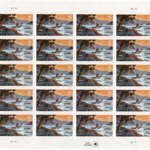 Scott #4376 Oregon Full Sheet of 20 Stamps - MNH