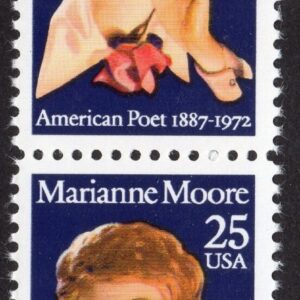 Scott #2449 Marianne Moore Horizontal Pair of Stamps - MNH