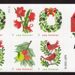 Scott #6036b (6033) Holiday Cheer Booklet of 8 Stamps - MNH