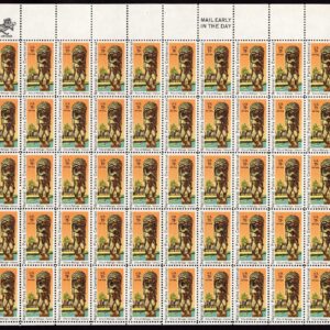 Scott #c84 City of Refuge Hawaii Airmail Sheet of 50 Stamps - MNH P#33468 UR