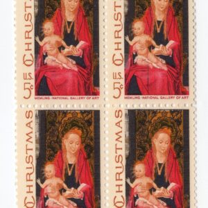 Scott #1336 Madonna & Child Block of 4 Stamps - MNH