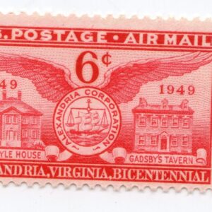 Scott #c40 Alexandria Gadsby House Airmail Single Stamp - MNH w/selvage