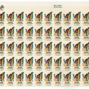 Scott #1385 Hope for Disabled Sheet of 50 Stamps - MNH P#31456 UR