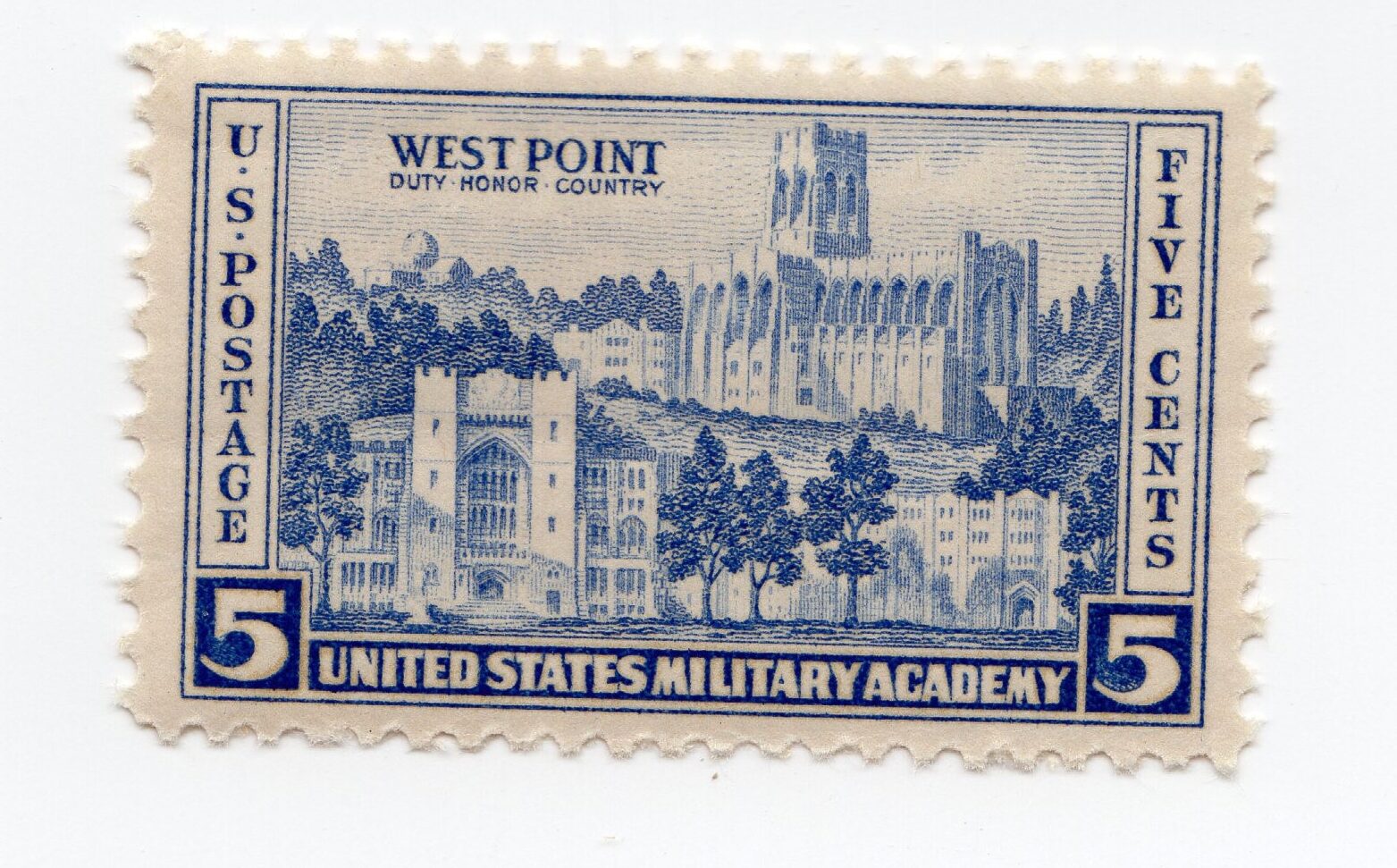 Scott #789 West Point Single Stamp - MNH XF