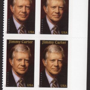 Scott #6043 Jimmy Carter Georgia Plate Block of 4 Forever Stamps - MNH