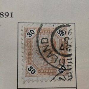 Stamp Austria 1890 #67-69 used