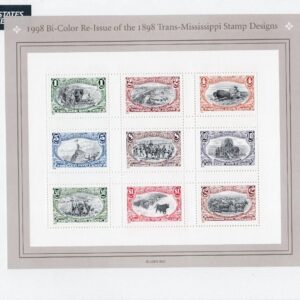 Scott #3209 Trans-Mississippi (Cattle in Storm) Sheet of 9 Stamps - Sealed White