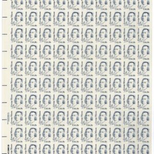 Scott #1858 George Mason (Virginia) Sheet of 100 Stamps - MNH P#2 UL
