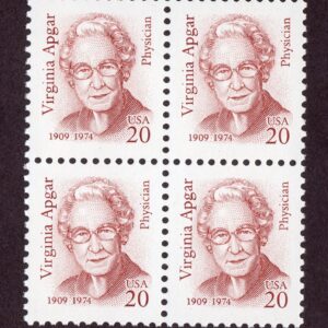 Scott #2179a Virginia Apgar Block of 4 Stamps - MNH