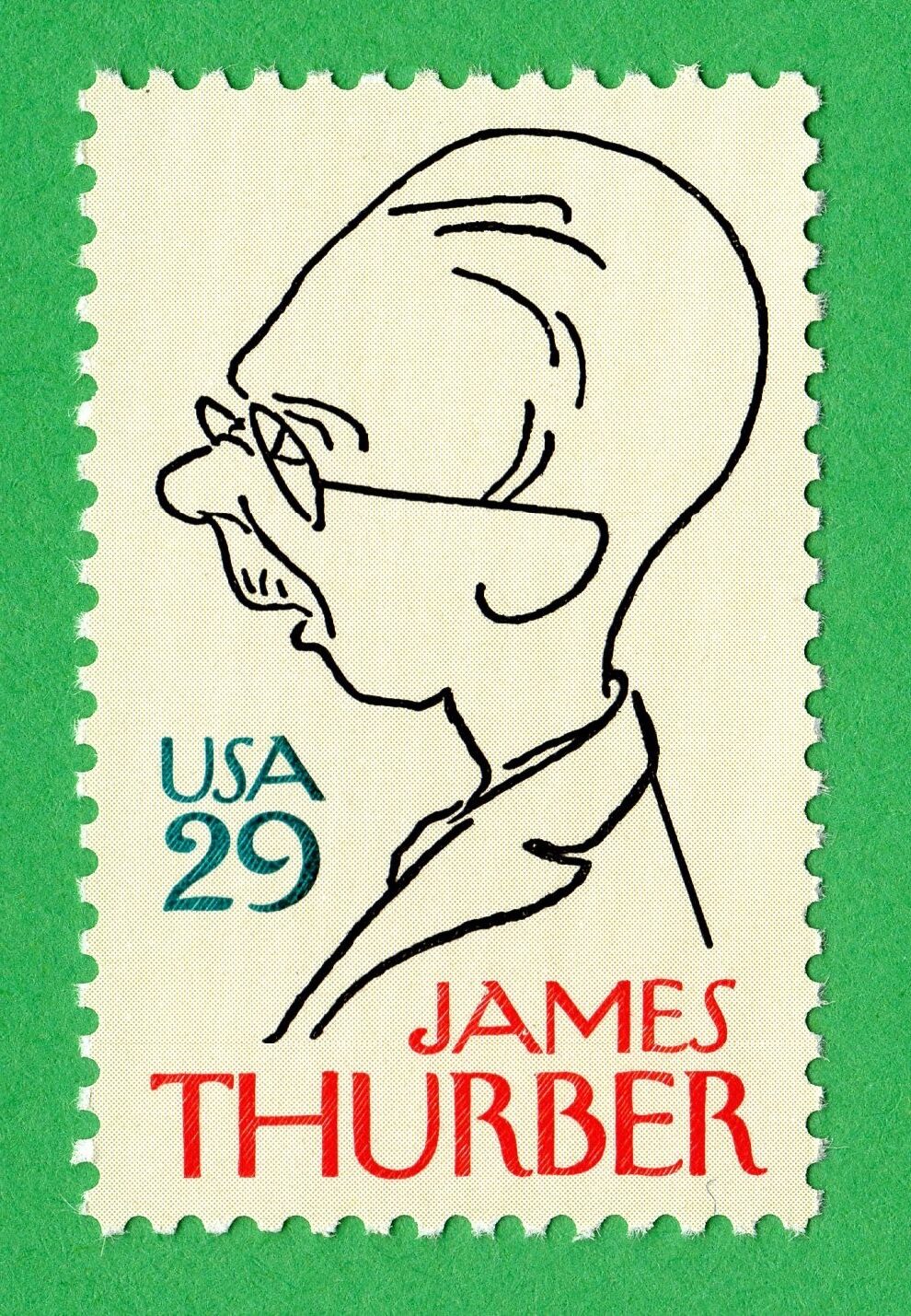 Scott #2862 James Thurber Single Stamp - MNH
