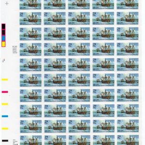 Scott #2805 Columbus - Puerto Rico Sheet of 50 Stamps - MNH UL