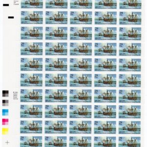 Scott #2805 Columbus - Puerto Rico Sheet of 50 Stamps - MNH LL