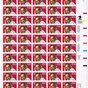 Scott #2538 William Saroyan Sheet of 50 Stamps - MNH UR