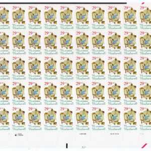 Scott #2839 Norman Rockwell Full Sheet of 50 Stamps - MNH Bottom