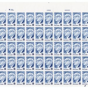 Scott #2848 George Meany Sheet of 50 Stamps - MNH UL