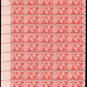 Scott #c47 5oth Anniversary of Powered Flight Sheet of 50 Stamps MNH P#24786 UL