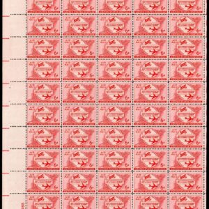 Scott #c47 5oth Anniversary of Powered Flight Sheet of 50 Stamps MNH P#24785 LL